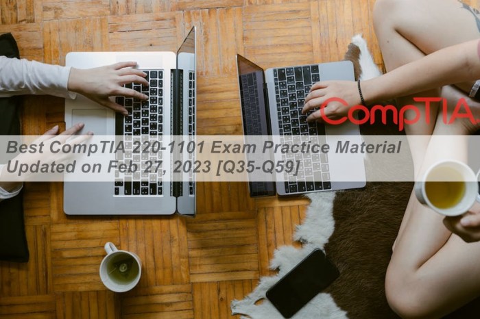 Comptia a practice test 1101