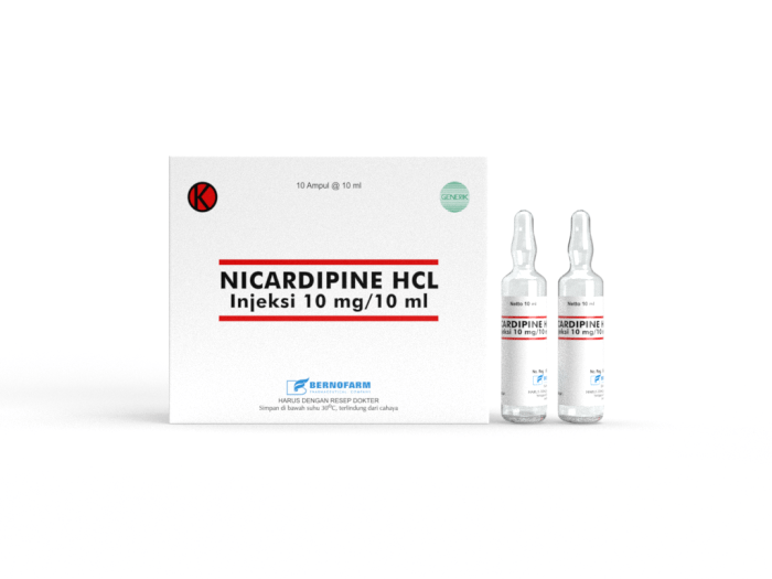 Nicardipine dose mcg kg min