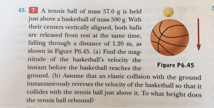 Ball tennis mass diameter has cm rpm backspin hit solved velocity initial km transcribed problem text been show if