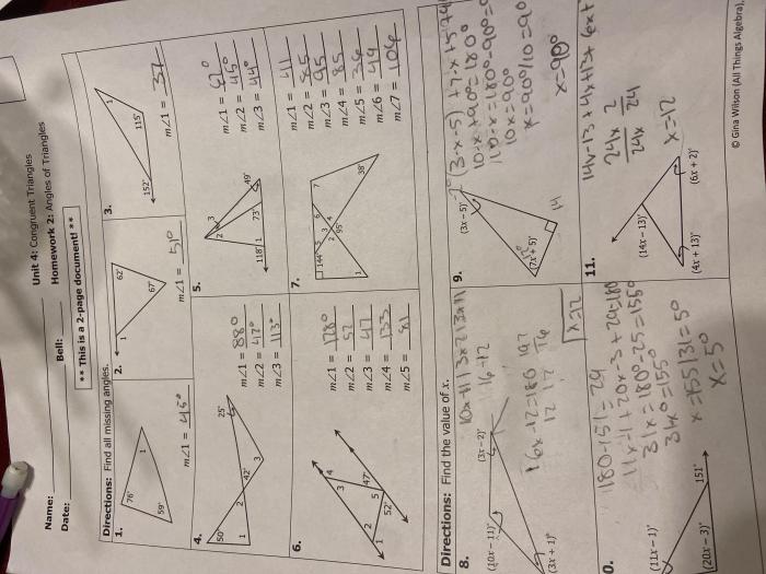 Unit 5 relationships in triangles homework 8 triangle inequalities